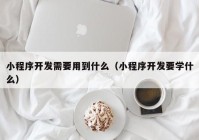 小程序开发需要用到什么（小程序开发要学什么）