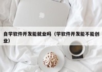 自学软件开发能就业吗（学软件开发能不能创业）