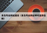 青岛专业网站建设（青岛专业网站建设值得信赖）